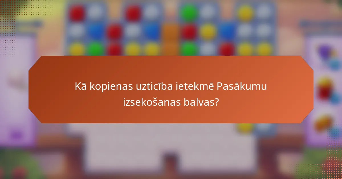 Kā kopienas uzticība ietekmē Pasākumu izsekošanas balvas?