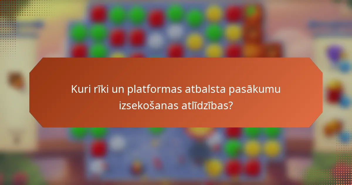 Kuri rīki un platformas atbalsta pasākumu izsekošanas atlīdzības?